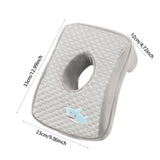 Maxbell Office Napping Pillow Washable Practical Desk Pillow for Business Trips Home Gray