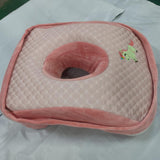 Maxbell Office Napping Pillow Washable Practical Desk Pillow for Business Trips Home Pink