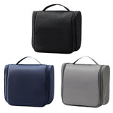 Maxbell Travel Wash Pouch Compact Cosmetic Bag for Backpacking Wash Supplies Outdoor Navy Blue