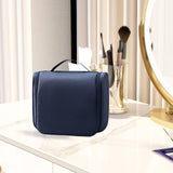 Maxbell Travel Wash Pouch Compact Cosmetic Bag for Backpacking Wash Supplies Outdoor Navy Blue