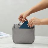 Maxbell Travel Wash Pouch Compact Cosmetic Bag for Backpacking Wash Supplies Outdoor Black