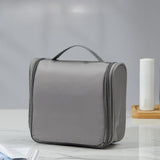 Maxbell Travel Wash Pouch Compact Cosmetic Bag for Backpacking Wash Supplies Outdoor Black