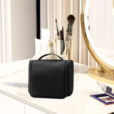 Maxbell Travel Wash Pouch Compact Cosmetic Bag for Backpacking Wash Supplies Outdoor Black