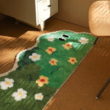 Maxbell Bedside Rug Soft Washable Modern Floor Carpet for Playroom Bedroom Household