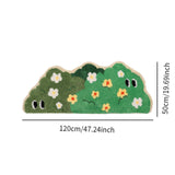 Maxbell Bedside Rug Soft Washable Modern Floor Carpet for Playroom Bedroom Household