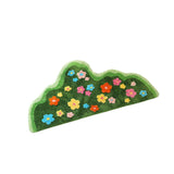Maxbell Irregular Area Rug Soft Decor Non Slip Floor Carpet for Bedroom Home Bedside 50cmx100cm