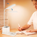 Maxbell LED Desk Lamp Flexible 3 Lighting Modes Modern USB Powered Reading Light