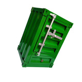 Maxbell Industrial NightStand Office Furniture End Table for Small Space Room Green