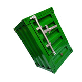 Maxbell Industrial NightStand Office Furniture End Table for Small Space Room Green