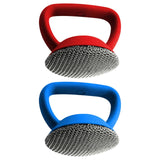 Maxbell Kitchen Cleaning Brush Reusable Metal Dish Scrubber for Barbecue Grills Pots Red