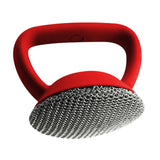 Maxbell Kitchen Cleaning Brush Reusable Metal Dish Scrubber for Barbecue Grills Pots Red