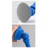 Maxbell Kitchen Cleaning Brush Reusable Metal Dish Scrubber for Barbecue Grills Pots Blue