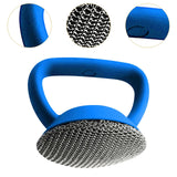 Maxbell Kitchen Cleaning Brush Reusable Metal Dish Scrubber for Barbecue Grills Pots Blue
