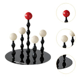 Maxbell Cup Drying Rack Modern Cup Stand Kitchen Cup Holder for Restaurant Bar Table 4 Cup 18cmx18.5cm