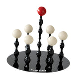 Maxbell Cup Drying Rack Modern Cup Stand Kitchen Cup Holder for Restaurant Bar Table 6 Cup 20cmx18.5cm