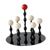 Maxbell Cup Drying Rack Modern Cup Stand Kitchen Cup Holder for Restaurant Bar Table 6 Cup 20cmx18.5cm