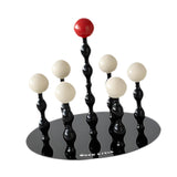 Maxbell Cup Drying Rack Modern Cup Stand Kitchen Cup Holder for Restaurant Bar Table 6 Cup 20cmx18.5cm