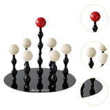 Maxbell Cup Drying Rack Modern Cup Stand Kitchen Cup Holder for Restaurant Bar Table 6 Cup 20cmx18.5cm