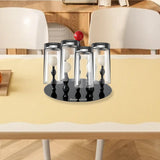 Maxbell Cup Drying Rack Modern Cup Stand Kitchen Cup Holder for Restaurant Bar Table 6 Cup 20cmx18.5cm