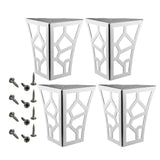 Maxbell 4x Metal Furniture Legs Furniture Table Legs for Couch Table NightStand