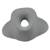 Maxbell Face Down Pillow Reusable Cotton Salon Massage Pillow for Salon Home Resting Gray