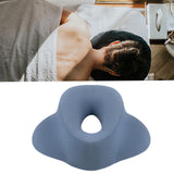 Maxbell Face Down Pillow Reusable Cotton Salon Massage Pillow for Salon Home Resting Light Blue