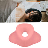 Maxbell Face Down Pillow Reusable Cotton Salon Massage Pillow for Salon Home Resting Pink