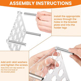 Maxbell Acrylic Bracket Clear for DIY Silicone Mould Chess Making Epoxy Resin Models