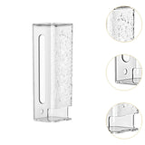 Maxbell Wall Hanging Underwear Storage Box Multifunctional for Cabinet Socks Panties clear