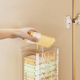 Maxbell Wall Hanging Underwear Storage Box Multifunctional for Cabinet Socks Panties clear