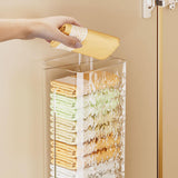 Maxbell Wall Hanging Underwear Storage Box Multifunctional for Cabinet Socks Panties clear