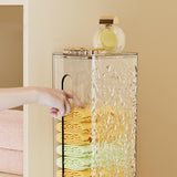 Maxbell Wall Hanging Underwear Storage Box Multifunctional for Cabinet Socks Panties clear