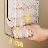Maxbell Wall Hanging Underwear Storage Box Multifunctional for Cabinet Socks Panties clear