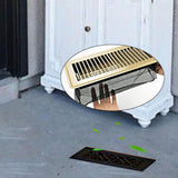 Maxbell Floor Register Net Cover Air Vent Filter for Household Bathroom Living Room 4inchx10inch