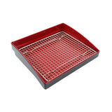 Maxbell Drain Tray for Fried Food Fried Chicken Draining Rack for BBQ Frying Parties 30 cm x 25 cm x 7 cm