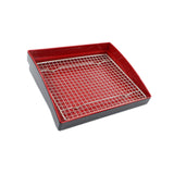 Maxbell Drain Tray for Fried Food Fried Chicken Draining Rack for BBQ Frying Parties 30 cm x 25 cm x 7 cm