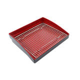 Maxbell Drain Tray for Fried Food Fried Chicken Draining Rack for BBQ Frying Parties 30 cm x 25 cm x 7 cm