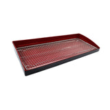 Maxbell Drain Tray for Fried Food Fried Chicken Draining Rack for BBQ Frying Parties 60 cm x 25 cm x 7 cm