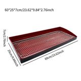 Maxbell Drain Tray for Fried Food Fried Chicken Draining Rack for BBQ Frying Parties 60 cm x 25 cm x 7 cm