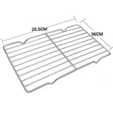 Maxbell Baking Sheet with Rack Bakeware Cookie Sheet for Buffet Barbecuing Household 32 cmx22 cmx4.8 cm