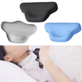 Maxbell Cervical Pillow Triangular Special Pillow Easy to Clean Odorless Neck Pillow Dark Gray