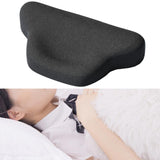 Maxbell Cervical Pillow Triangular Special Pillow Easy to Clean Odorless Neck Pillow Dark Gray