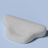 Maxbell Cervical Pillow Triangular Special Pillow Easy to Clean Odorless Neck Pillow Light Gray