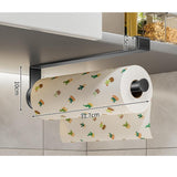 Maxbell Kitchen Tissue Holder Organizer Paper Towel Holder for Shop Bathroom Kitchen