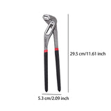 Maxbell Water Pump Plier Hand Tool for Car Repairing Home Maintenance Home Accessory 29.5cmx5.3cmx1cm