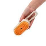 Maxbell 3 in1 Cat Dog Steamy Brush Handheld for Cats and Dogs Massage Pet Hair Brush Khaki