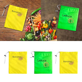 Maxbell Produce Bag Refrigerator Organizer Bag Food Saver Bag Grocery Bag Veggie Bag Bananas Top Text