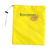 Maxbell Produce Bag Refrigerator Organizer Bag Food Saver Bag Grocery Bag Veggie Bag Bananas Top Text