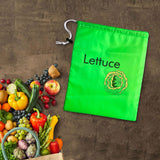 Maxbell Produce Bag Refrigerator Organizer Bag Food Saver Bag Grocery Bag Veggie Bag Lettuce
