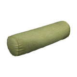 Maxbell Round Cylindrical Pillow Craft Supplies Bolster Cushion for Home Office Yoga Green